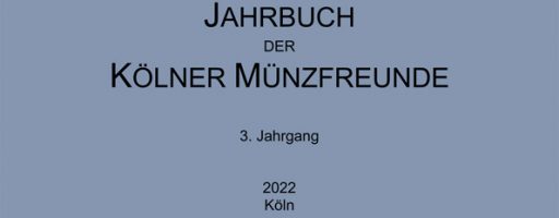 Drittes Jahrbuch der Kölner Münzfreunde