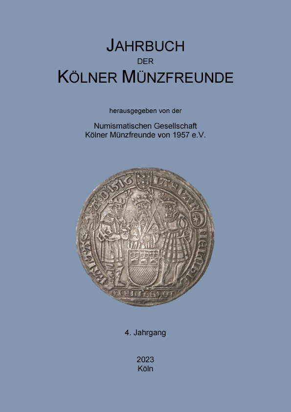 Jahrbuch 2023 der Kölner Münzfreunde