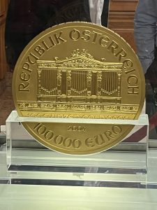 1.000-Unzen-Philharmoniker zu 100.000 Euro 2004